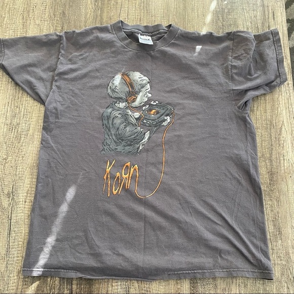 Korn Follow the leader vintage tour t-shirt size xl Tultex